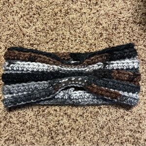 Multicolor Knitted winter Headband